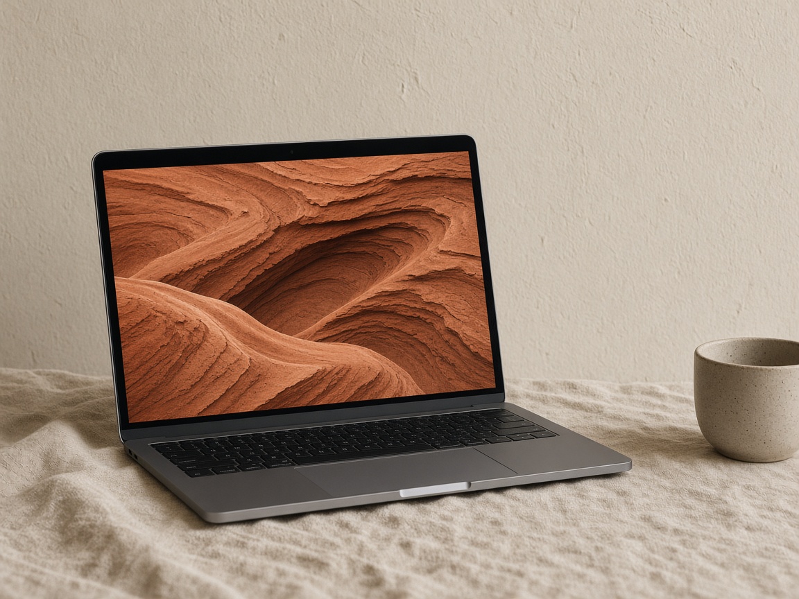 A still on a laptop screen